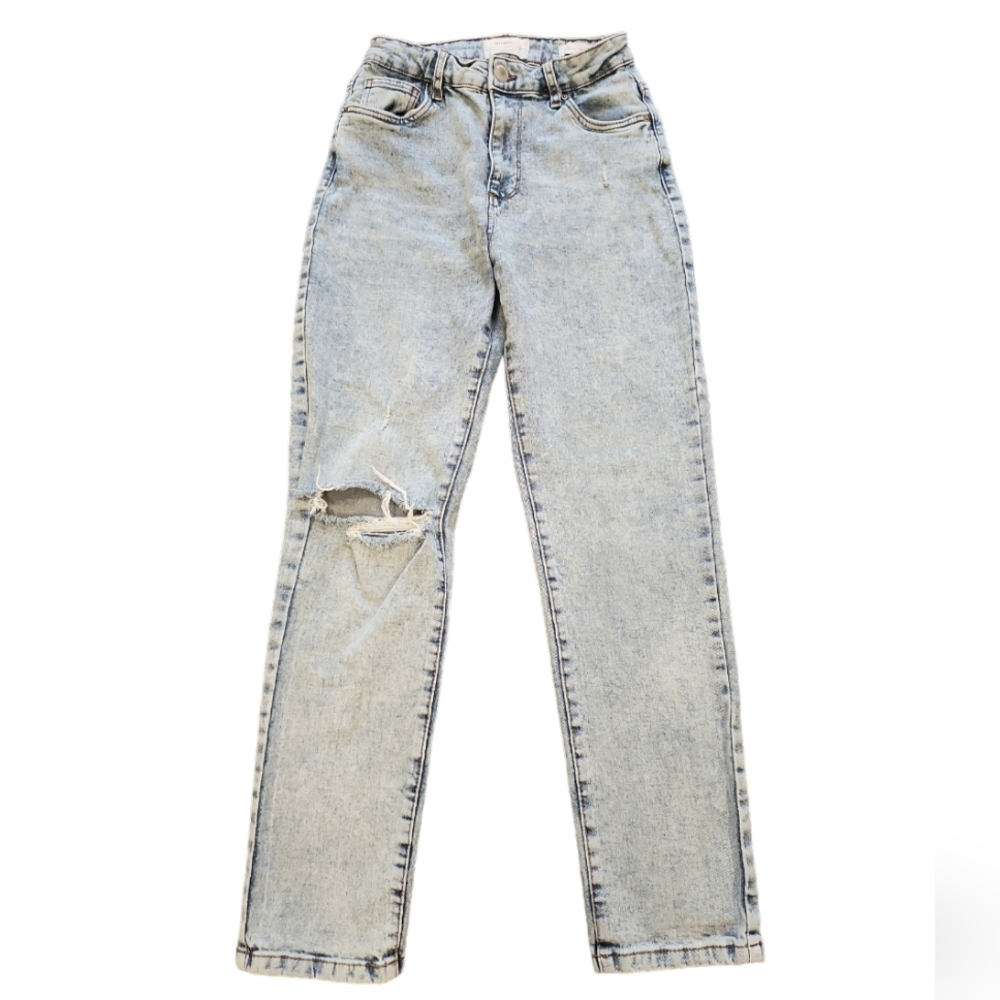 Cotton On brand 80s 90s acid wash faded jeans